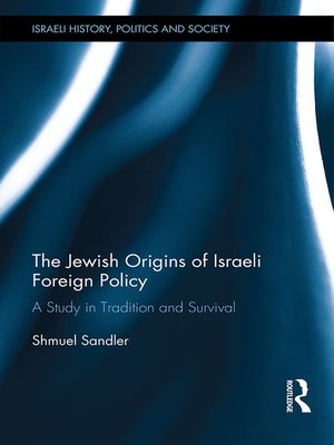 cover image of The Jewish Origins of Israeli Foreign Policy